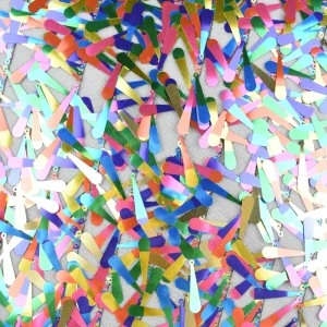 Tejido Lagrima Multicolor
