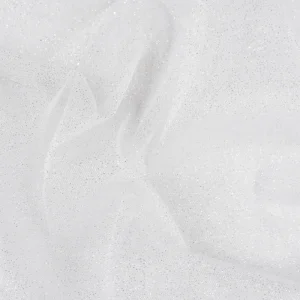 Tejido Tul Glittel Blanco