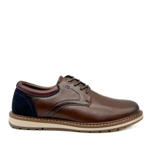 Zapato de Hombre en Piel y Gamuza — Estilo Casual Elegante