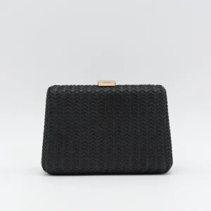 Clutch Borderia Negro