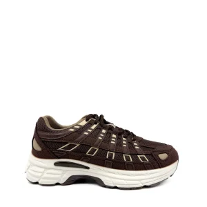 Zapatillas Deportivas Retro de Malla Combinada con Suela de Volumen