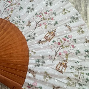 Abanico Semipericón Plumeti Japonés