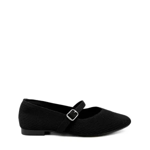 Elegantes Mary Janes de Punto con Hebilla