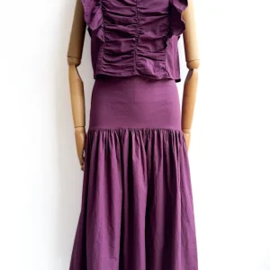 Conjunto Romántico-Blusa y Falda por Separado