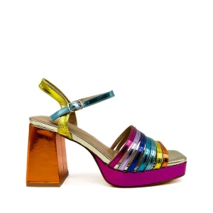 Sandalias Multicolor Plataforma Referencia S2414