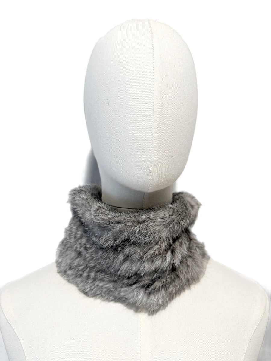 Cuello de piel de conejo - Imagen 4