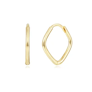 Pendientes Aros Rombo