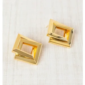 Pendientes Doble Cuadro
