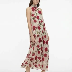 Vestido Sedoso Flowers