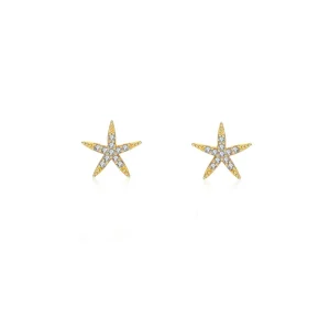 Pendientes Estrella Cristal