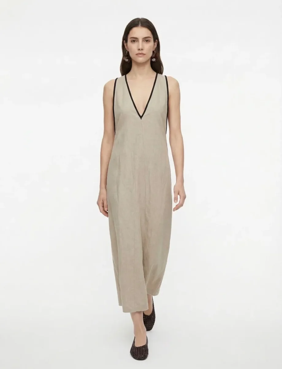 Vestido Lino Bico - Imagen 4