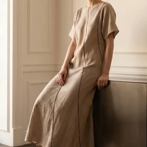 Vestido 100% Lino