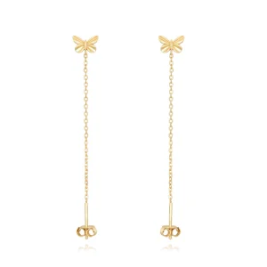 Pendientes Cadena Mariposa