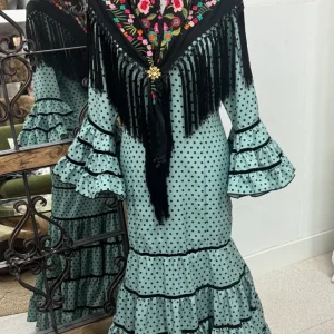 Traje Flamenca Mod. Rosalía T.52