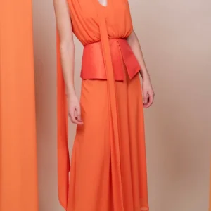 Vestido Diana Naranja Strena