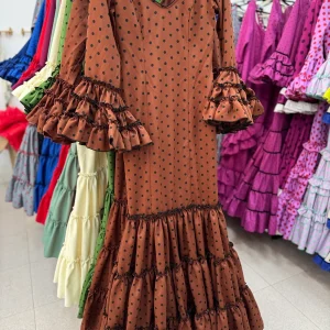 Traje Flamenca Córdoba Terracota Lunar T.32 y 34