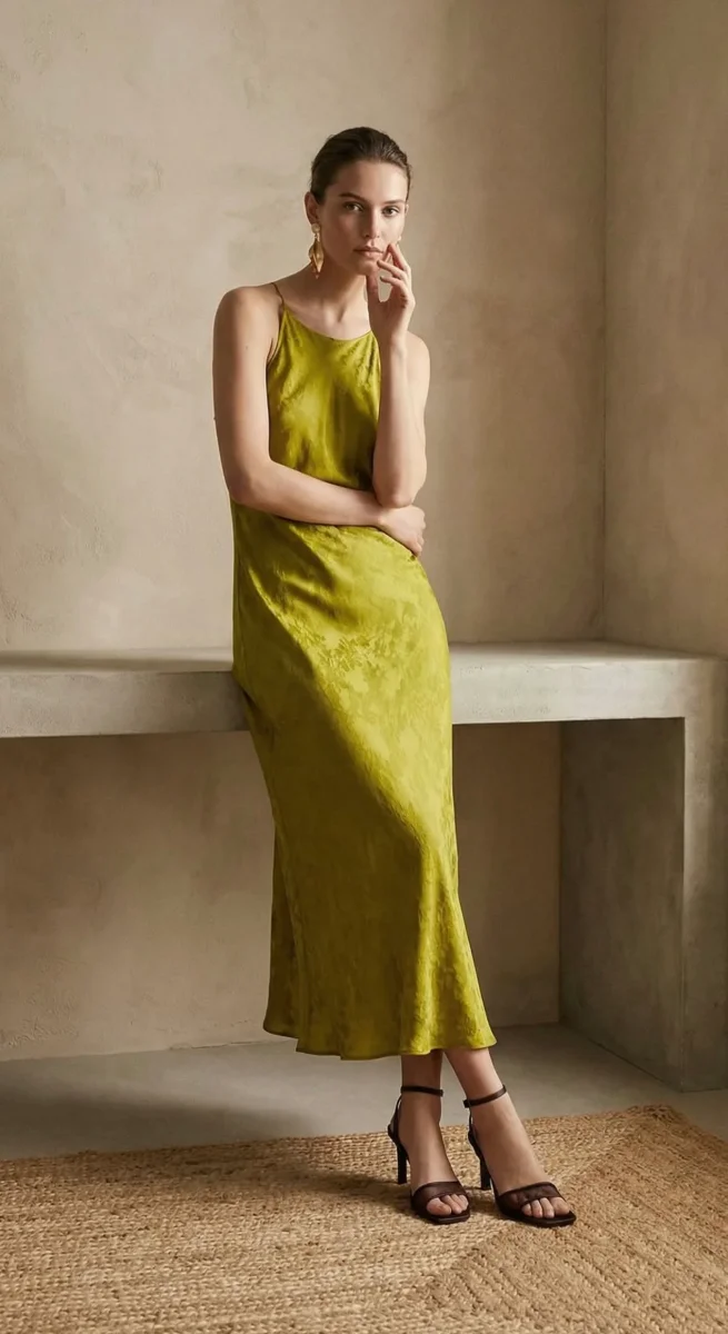 Vestido Jacquard Fucsia - Imagen 3