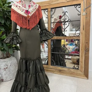 Traje de Flamenca Córdoba Verde