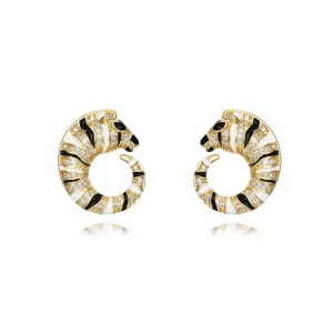 Pendientes Cebra