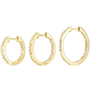 Pendientes Aro Circonitas