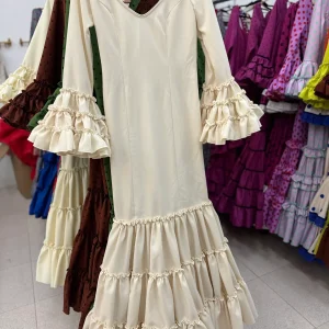 Traje Flamenca Córdoba Beig T.32 y 42