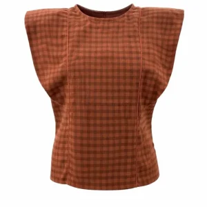 Top Vichy Lino Sersuker