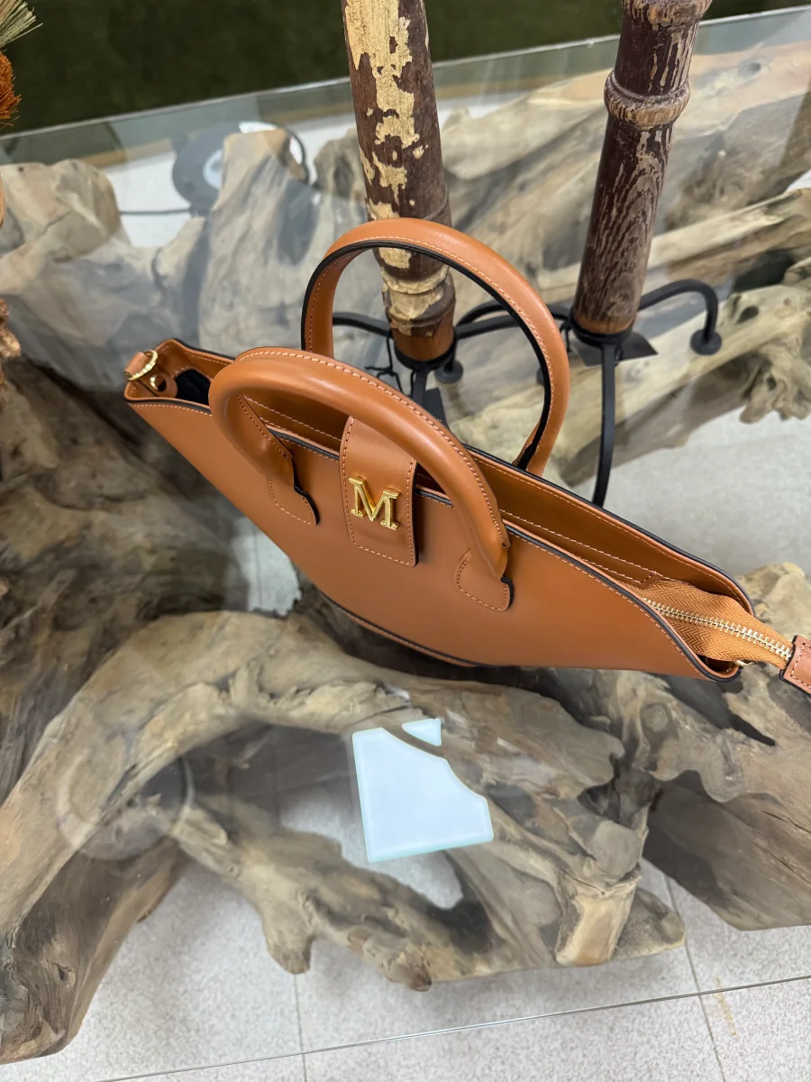 Bolso Piel Capazito Camel - Imagen 6