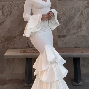 Traje blanco fusión