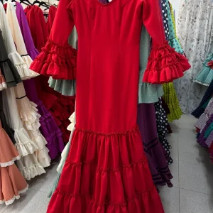 Traje de Flamenca Córdoba Rojo T.38
