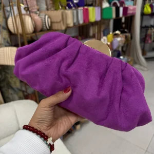 Bolso de Mano Ante Buganvilla