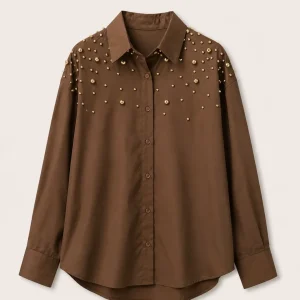 Camisa Detalles Dorados