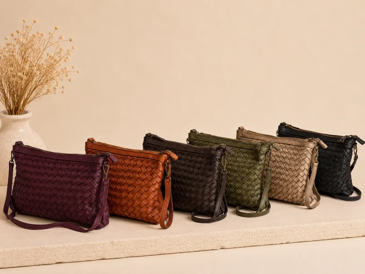 Bolso Piel Trenzada - Imagen 4