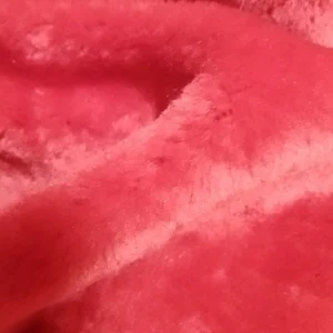 Tejido Peluche Rojo