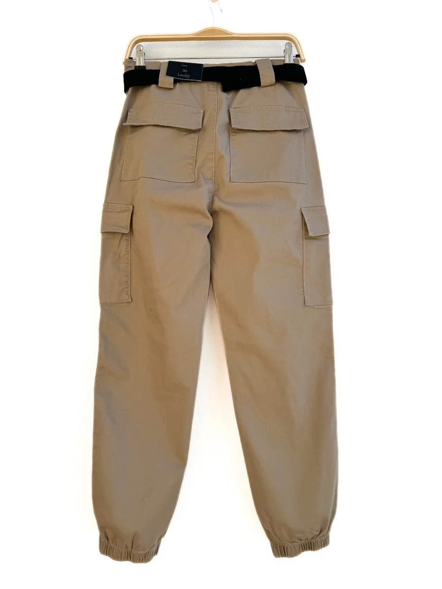 Pantalón Cargo con Cinturón Ajustable - Imagen 3