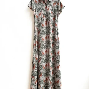 Vestido Larga Estampado M2669