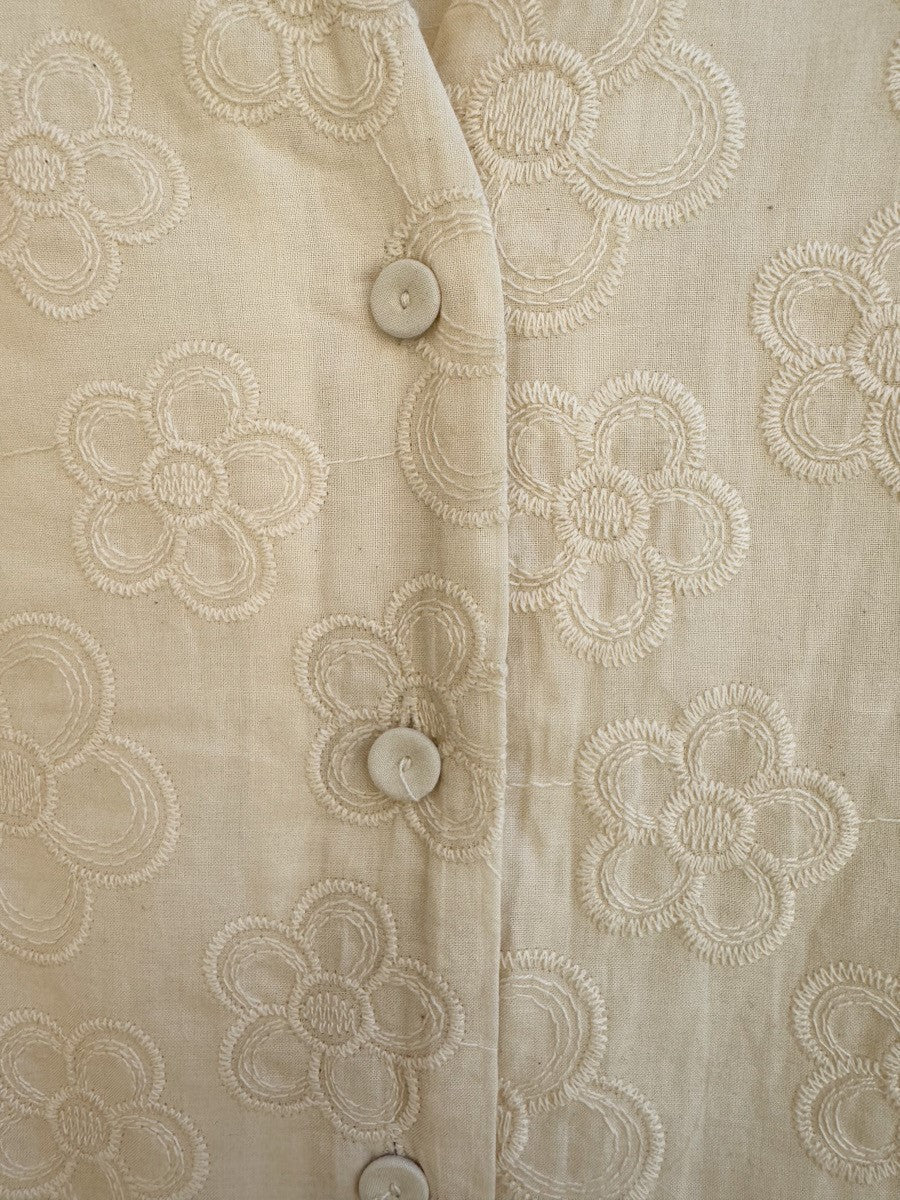 Blusa Bordada Flor 80372 - Imagen 4