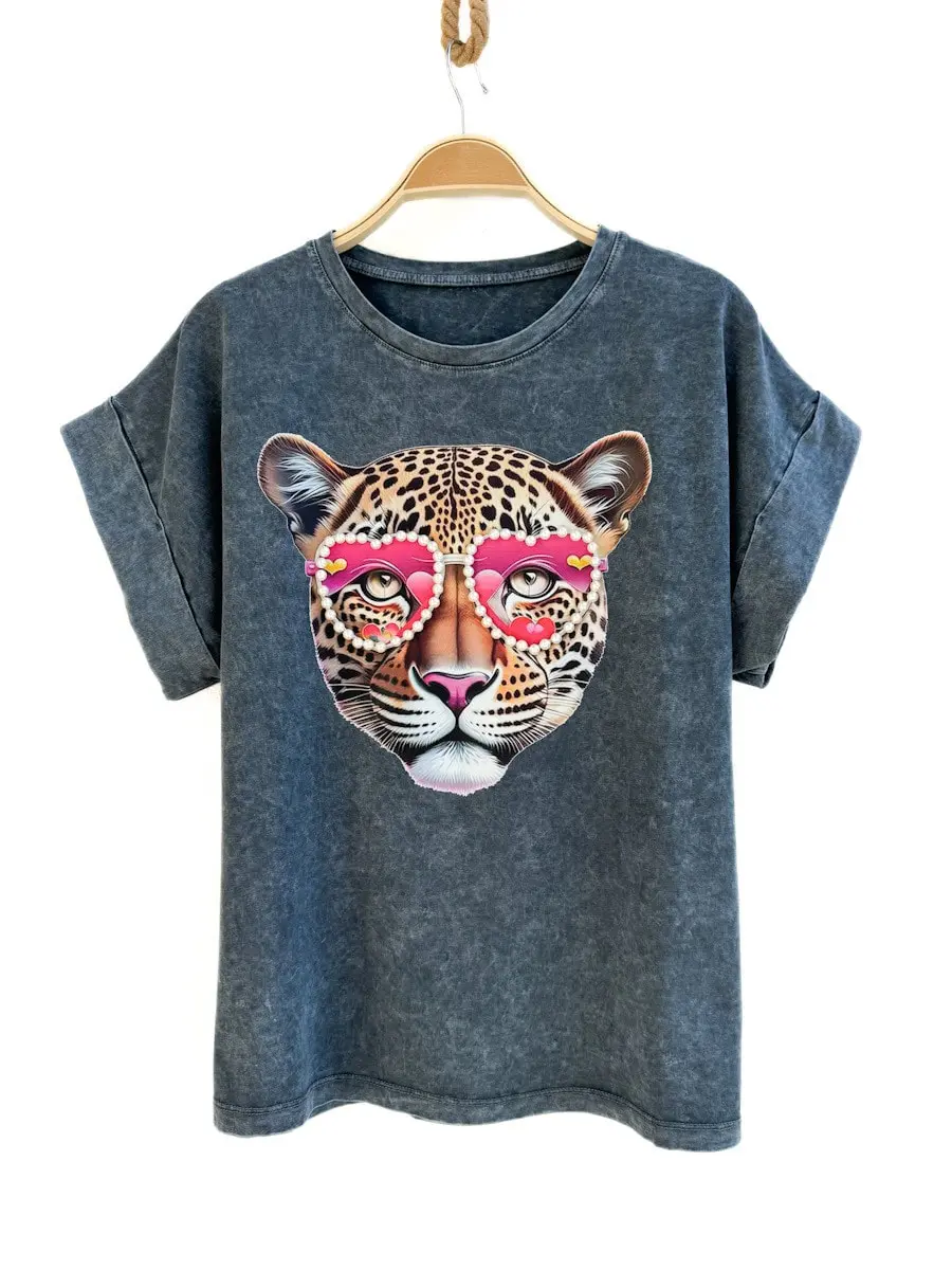 Camiseta Oversize Gris
