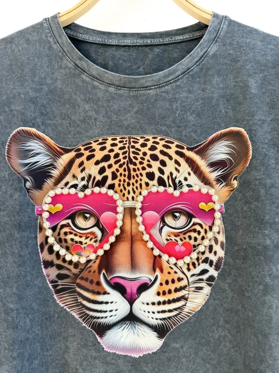 Camiseta Oversize Gris - Imagen 3