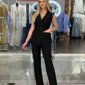 Traje con chaleco