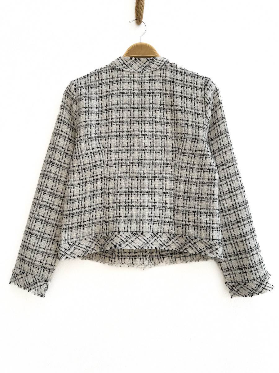 Chaqueta Tweed Bolsillos - Imagen 7