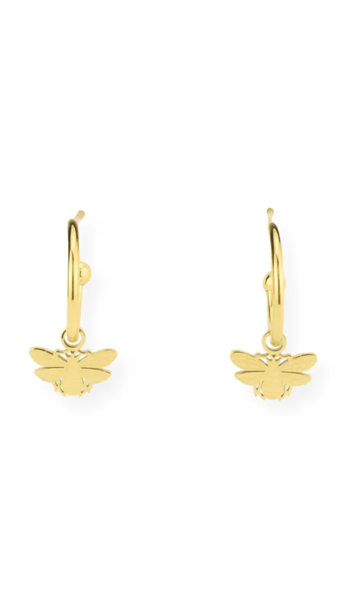 Pendientes Mosca Dorado