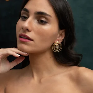 Pendientes Violeta