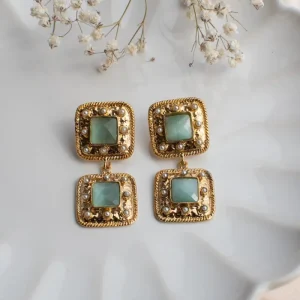 Pendientes Marquesa Verde