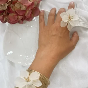 Anillo Flor Crudo