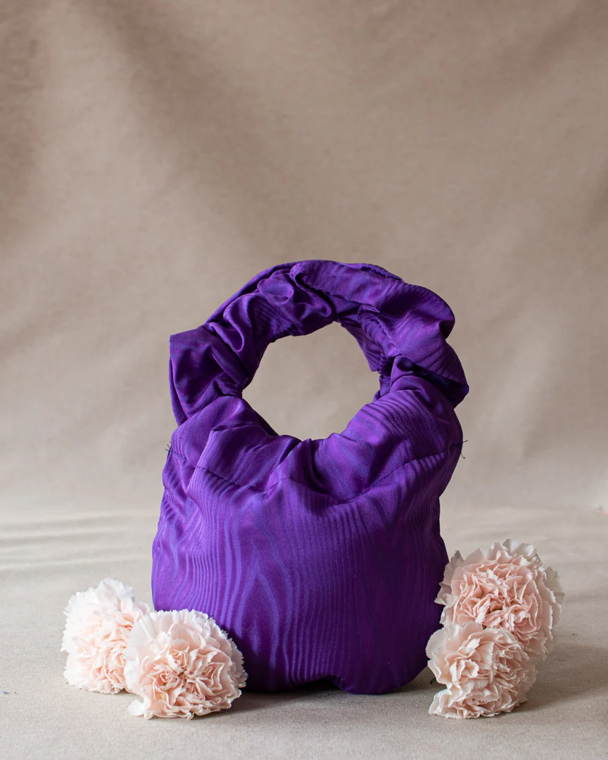 Bolso Bambú Morado - Imagen 2