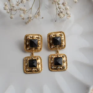 Pendientes Marquesa Negros