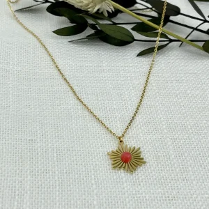 Colgante Cadena Estrella Coral