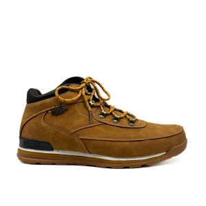 Zapatillas Botines  Hombre, Mostaza Negro.