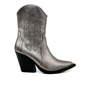 Buonarotti Botines Cowboy  Metalizado