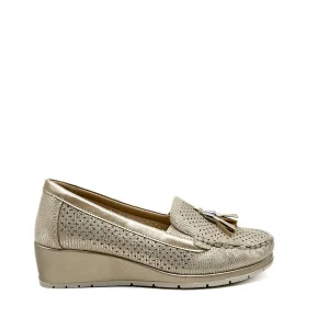 Zapatos Cuña Mocasines Calados referencia SK185335
